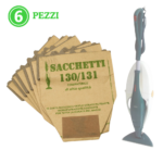 Kit 6 Sacchetti Aspirapolvere Folletto VK130 - VK131 | Ricambio Compatibile Top Quality