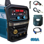 Saldatrice 600A a Filo Continuo Elettrodo MIG MMA TIG Multiprocesso Innesto GAS Inverter