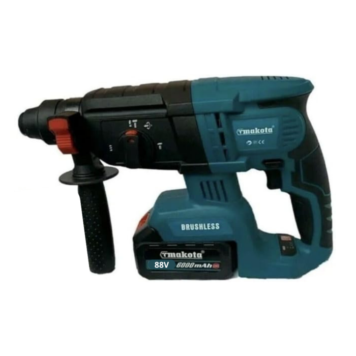 Tassellatore Brushless Scalpellatore a Batteria Litio 88V con Accessori