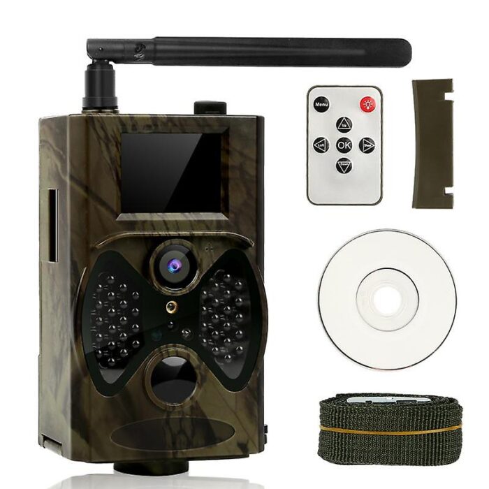 Fototrappola 4G a infrarossi HD Monitoraggio Raccolto Esterni 16 Mp