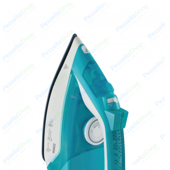 Ferro Da Stiro 2200W Funzione Spray Vapore Piastra Acciaio Inox Autopulente
