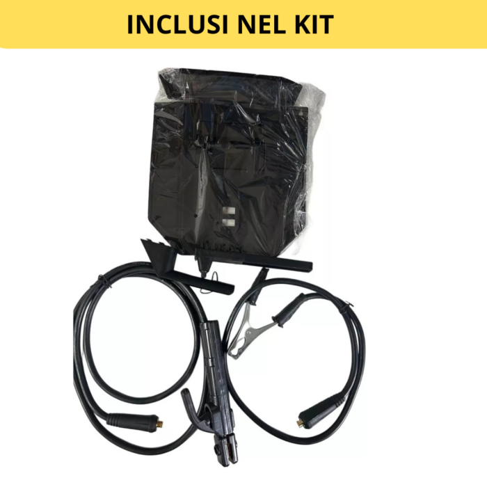Saldatrice Inverter 600A ad Elettrodo 1.6-3.2mm IGBT con Accessori
