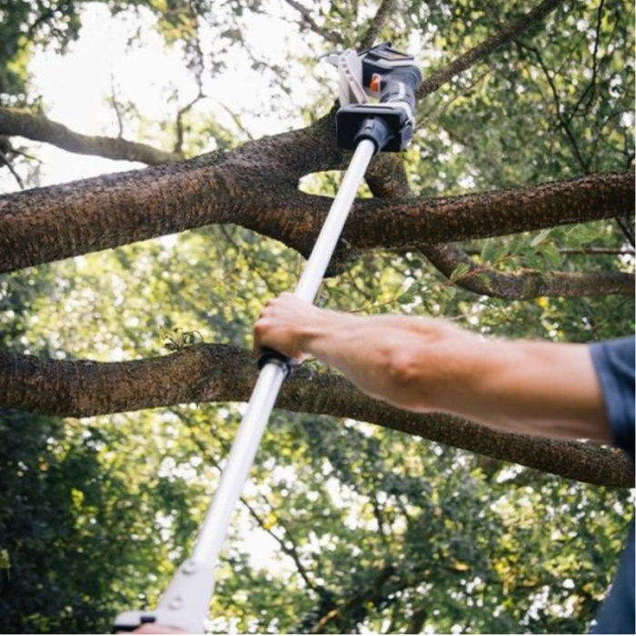 Asta Telescopica Allungabile 230cm a Batteria per Motoseghe, Cesoie, Tagliarami