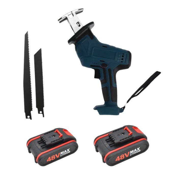 Seghetto a Gattuccio Doppia Batteria 48V Motosega con Valigia
