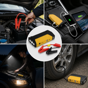 Avviatore Batteria per Auto 400A Portatile Caricabatterie Emergenza Torcia Avviatore Batteria per Auto 400A Portatile Caricabatterie Emergenza Torcia