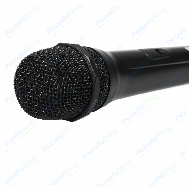 Microfoni Wireless Lavalier (2TX+1RX) Mini Microfono