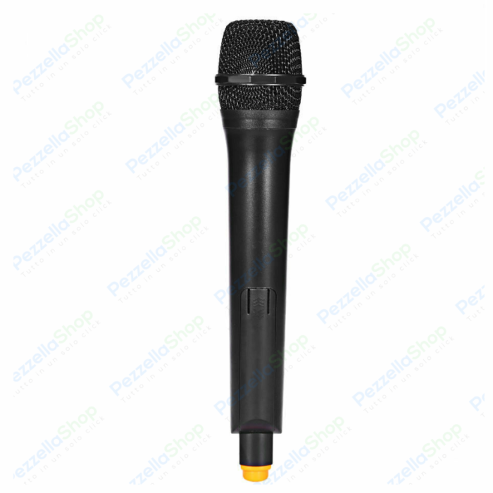 Microfono 2 in 1 - Senza Fili Wireless o con Filo, Ricevitore USB Professionale