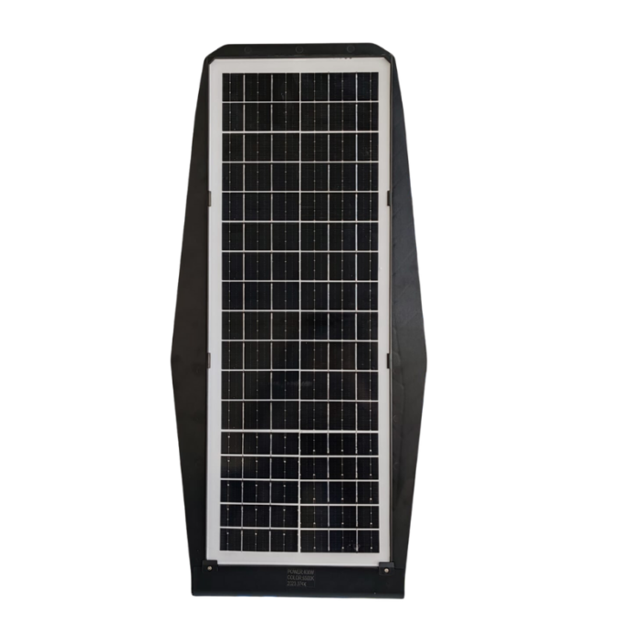 Lampione Solare 1000W con Telecamera IP Incorporata Wi-Fi, Sensore Crepuscolare e Movimento, Controllo Remoto IP66