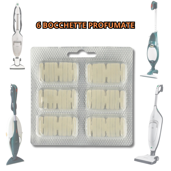Bocchette Profumate 6pz Compatibili Folletto VK131 135 140 150 220 220S Vorwerk