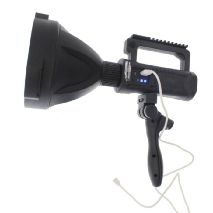 Torcia 150W Luce Bianca Lampada a Raggio Lungo 500m USB con Accessori
