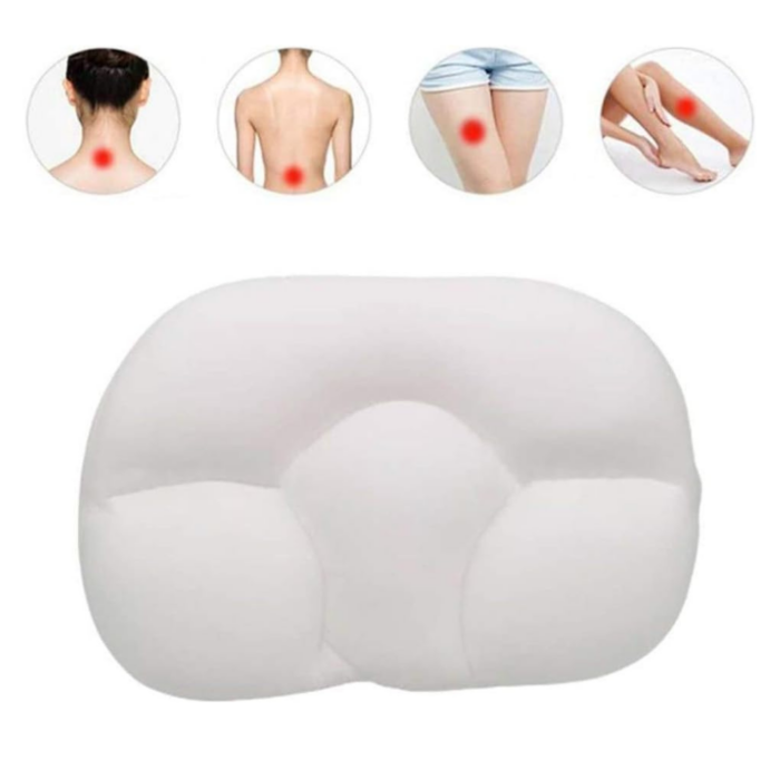 Cuscino Ortopedico per Cervicale, Emicranie, Dolori Muscolari Morbido in Memory Foam Micro-Sfere