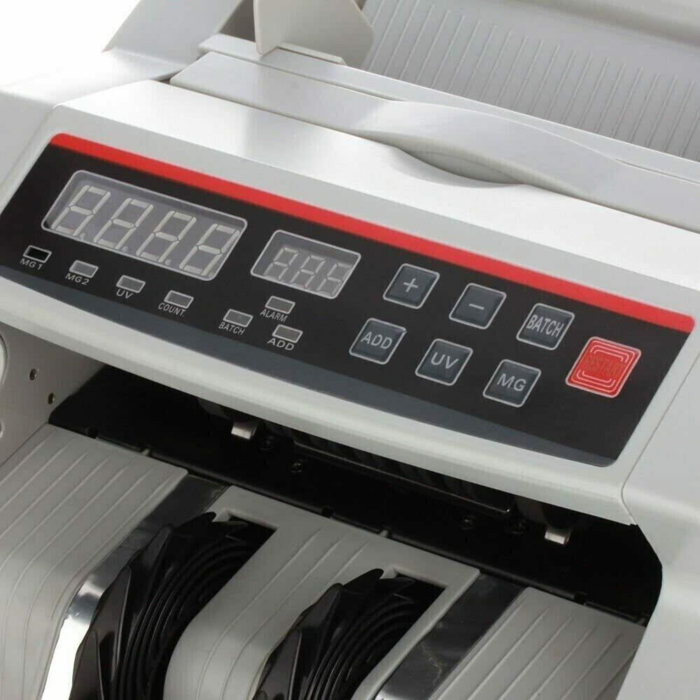 Conta Banconote Professionale Rilevatore Soldi Falsi, Bill Counter Display LED 1000 Banconote/Minuto