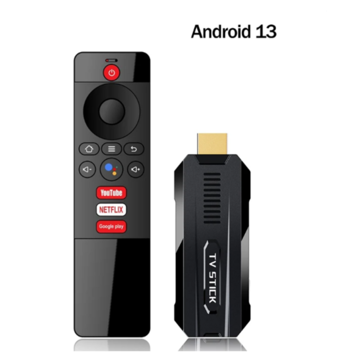 TV Stick Smart Android 8K 8Gb RAM e 128Gb ROM | Telecomando Controllo Vocale, HDMI Streaming Ultra HD