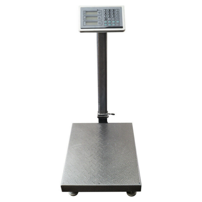 Bilancia Industriale 300Kg da Terra | Piattaforma Display Digitale Pieghevole Portatile