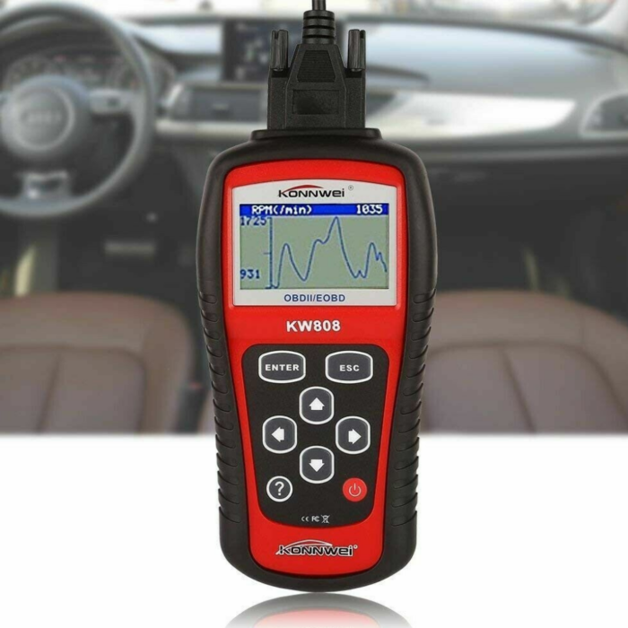 Lettore Codice Diagnostico OBDII/EOBD Scanner Strumento d'Analisi, Diagnosi Guasti Auto
