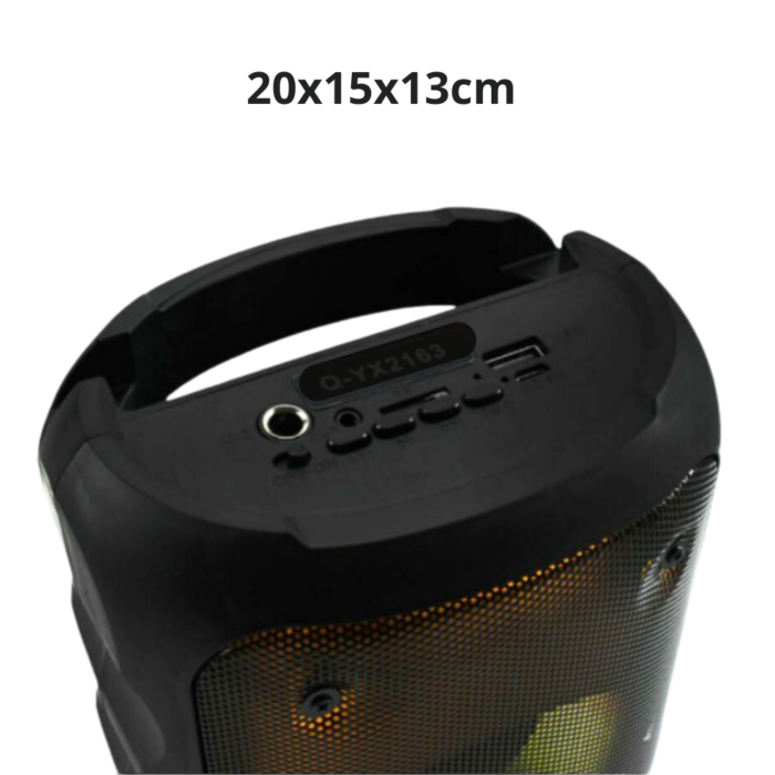 Altoparlante Cassa Portatile 5W Speaker AUX-Mp3-BT-USB-FM Radio