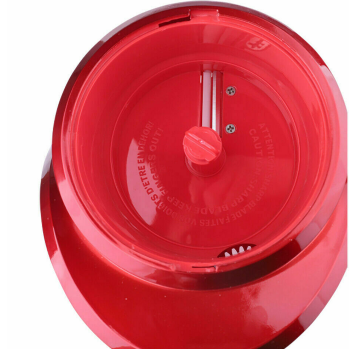 Macchina Tritaghiaccio con Lame in Acciaio per Cubetti di Ghiaccio, Cocktail, Drink, Frullati con Contenitore