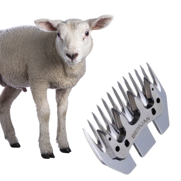 Lama Ricambio Tosatrice 13 Denti Diritti Universale Tosapecore Pettine Lana