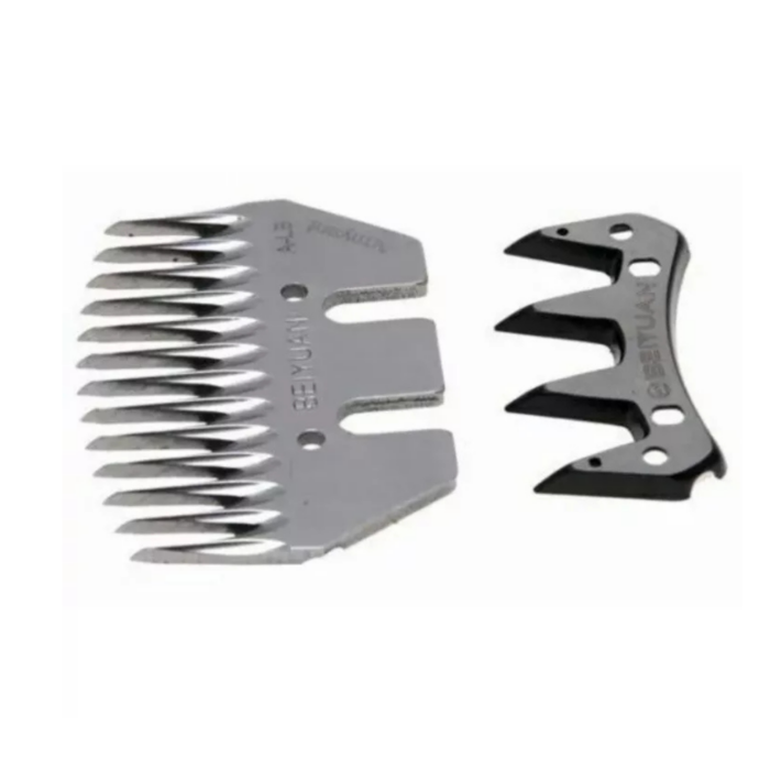 Lama Ricambio Tosatrice 13 Denti Diritti Universale Tosapecore Pettine Lana