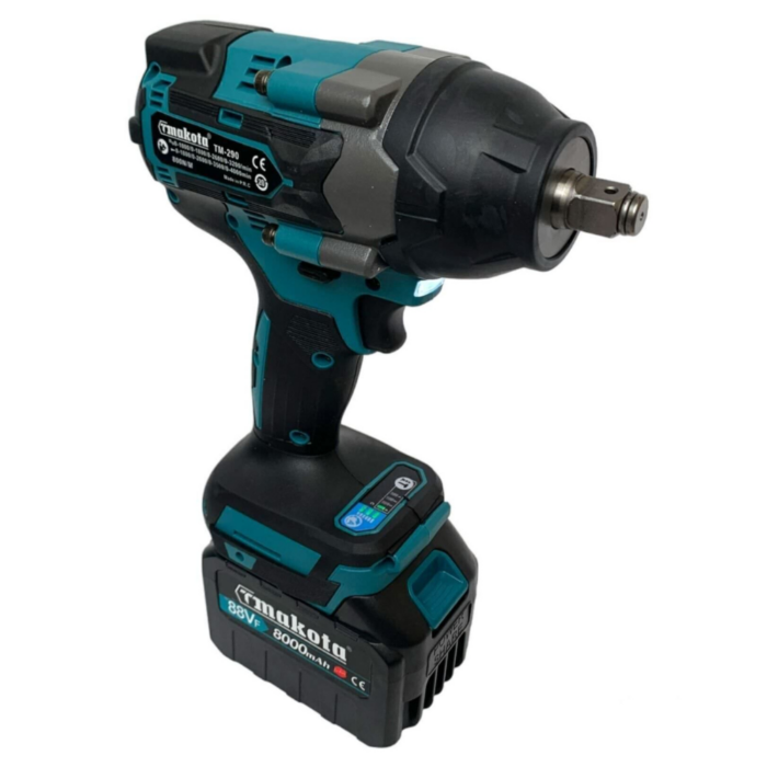 Avvitatore ad Impulsi a Batteria 88V Svitabulloni 1/2" 800Nm Motore Brushless
