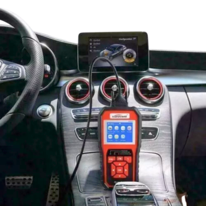 Tester OBD2 II Scanner KW850 Lettore Codice Diagnostica Centralina Auto, Lingua Italiana