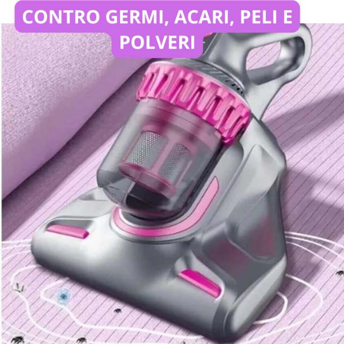 Aspirapolvere Senza Fili 4 in 1 – Ricaricabile, Display LCD, Filtro HEPA per Polvere e Peli