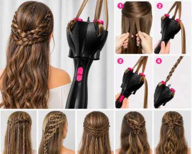 Macchina Trecce Elettrica 48W Twister Intrecciatore Automatico Capelli Styling Macchina Trecce Elettrica 48W Twister Intrecciatore Automatico Capelli Styling