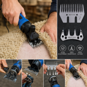 Lama Ricambio Tosatrice 13 Denti Diritti Universale Tosapecore Pettine Lana Lama Ricambio Tosatrice 13 Denti Diritti Universale Tosapecore Pettine Lana
