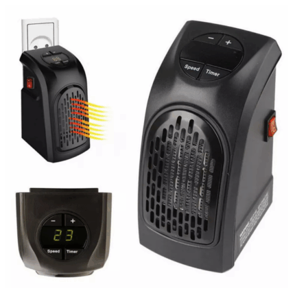 Stufa Elettrica 400W Portatile Presa Basso Consumo Riscaldamento Rapido Stanze