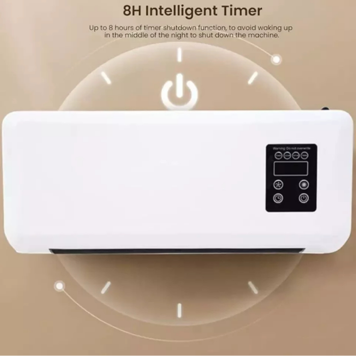 Termoconvettore 1500W Climatizzatore da Parete | Stufa a Basso Consumo con Asse Stendipanni