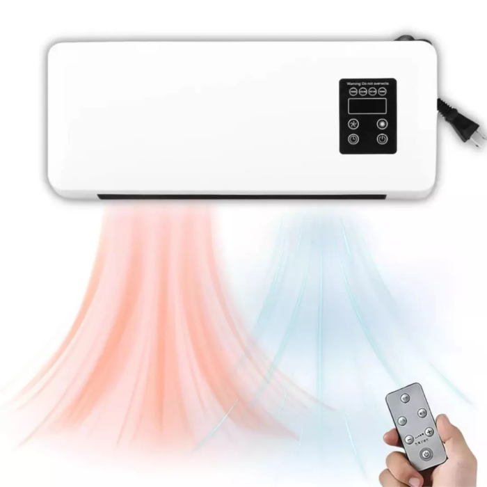 Termoconvettore 1500W Climatizzatore da Parete | Stufa a Basso Consumo con Asse Stendipanni