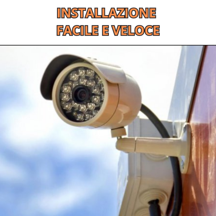 Telecamera IP POE 5MP | Videosorveglianza Full HD 1080P IP66
