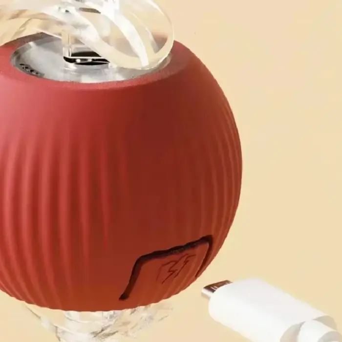 Palla Rotante Coda Gatti Speedy Tail Interattiva Ricaricabile USB