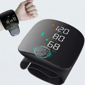 Misuratore di Pressione da Polso LCD Parlante | Voce in Italiano Digitale Misuratore di Pressione da Polso LCD Parlante | Voce in Italiano Digitale