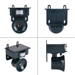 Repellente Ultrasuoni Uccelli Solare con Sensore PIR | Anti Animali Selvatici Repellente Ultrasuoni Uccelli Solare con Sensore PIR | Anti Animali Selvatici