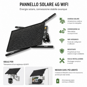Router 4G WiFi Solare con Batteria | Modem Portatile IP66 Outdoor Router 4G WiFi Solare con Batteria | Modem Portatile IP66 Outdoor