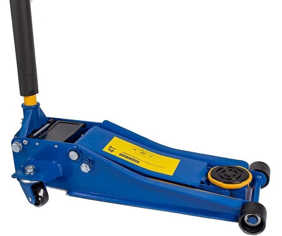 57-133.jpg Crick Auto 4T Idraulico Carrello Sollevatore Ruote Bidirezionali Cuscinetti