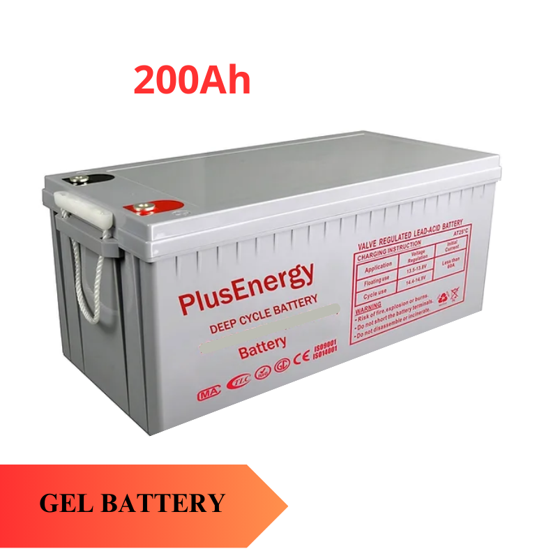 57-2.png Batteria GEL 200Ah 12V Accumulo Fotovoltaico Camper Caravan Baita