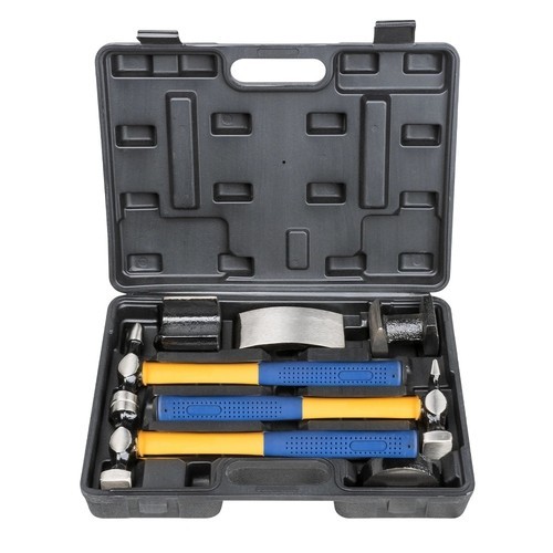 57-327.jpg Kit Martelli Tassi Carrozziere Set 7 Pezzi Valigetta