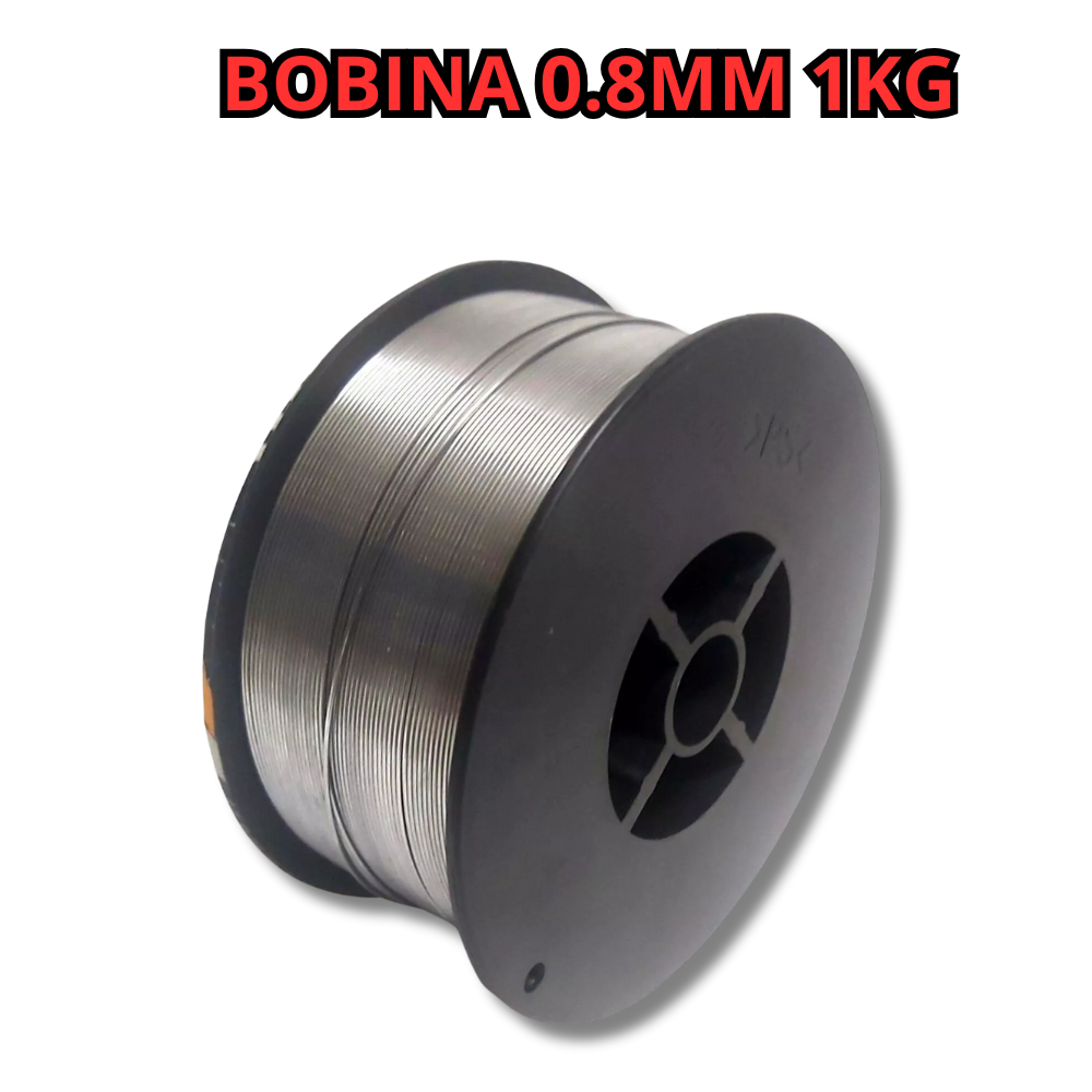 57-474.png Bobina 0,8mm 1Kg Saldatrice MIG Filo Continuo NO Gas Animato Ricambio