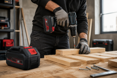 Batteria Litio 21V 4.0Ah per Elettroutensili Cordless Batteria Litio 21V 4.0Ah per Elettroutensili Cordless