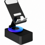 Supporto Cellulare con Audio Bluetooth e Speaker Wireless 3 in 1