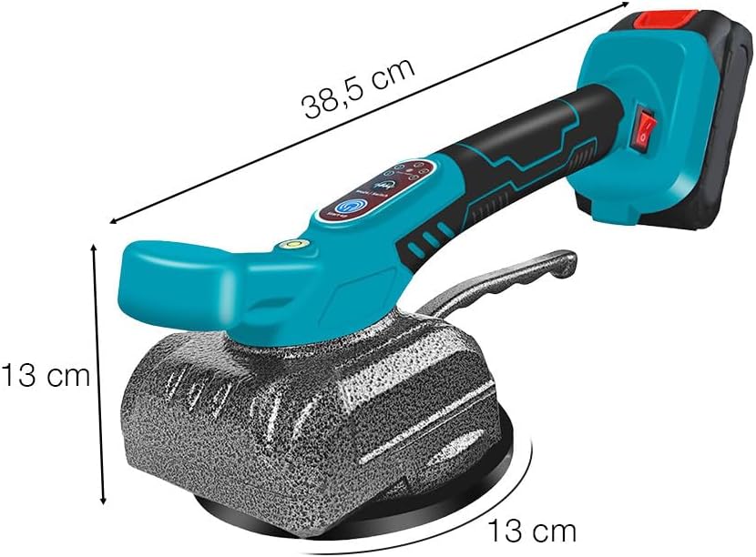 151202651XLQUw8TSL._AC_SL1000_.jpg Ventosa Vibrante a Batteria 100Kg 5 Velocità per Piastrelle