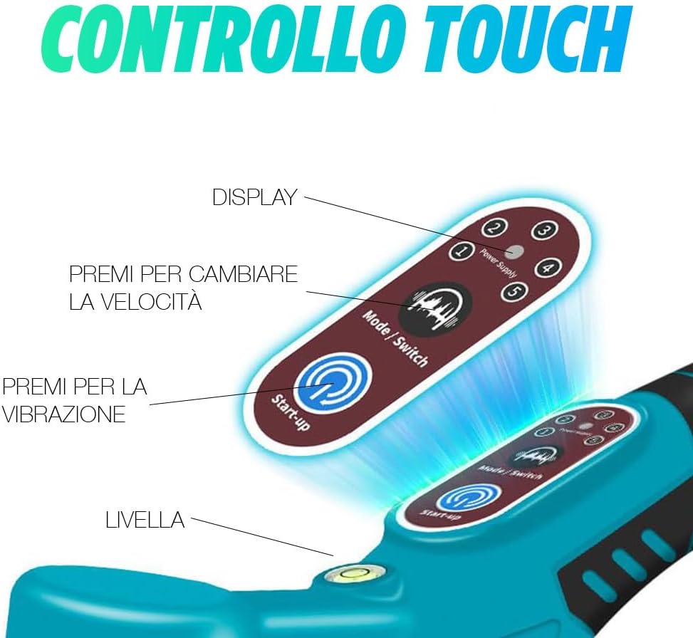 151202661UP6r6y0nL._AC_SL1000_.jpg Ventosa Vibrante a Batteria 100Kg 5 Velocità per Piastrelle