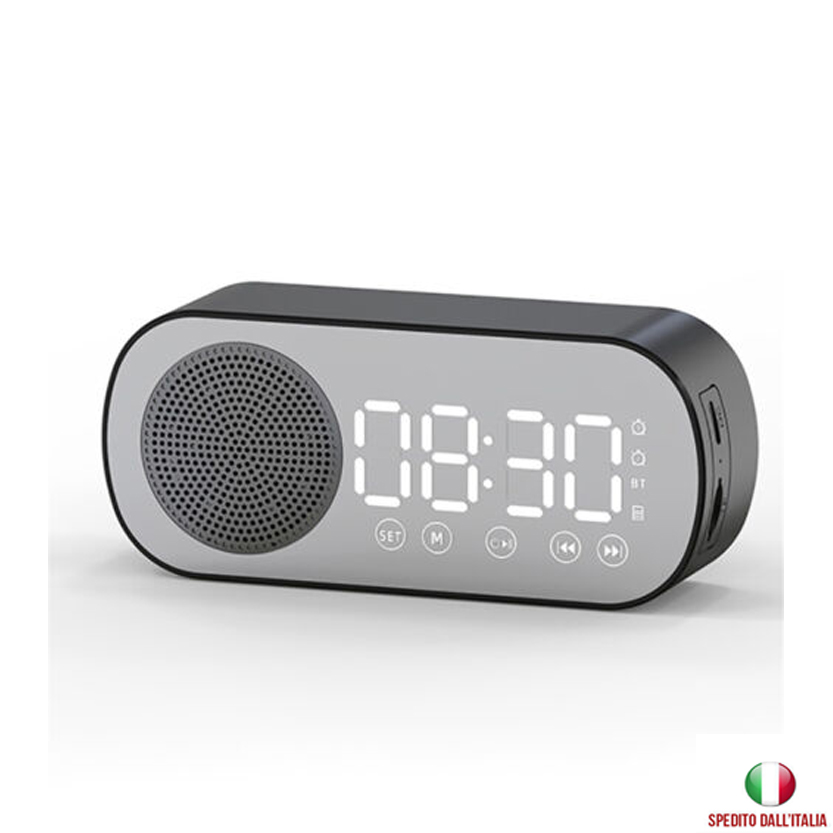 00ok-11.jpg Sveglia Digitale Bluetooth Con Speaker E Radio FM