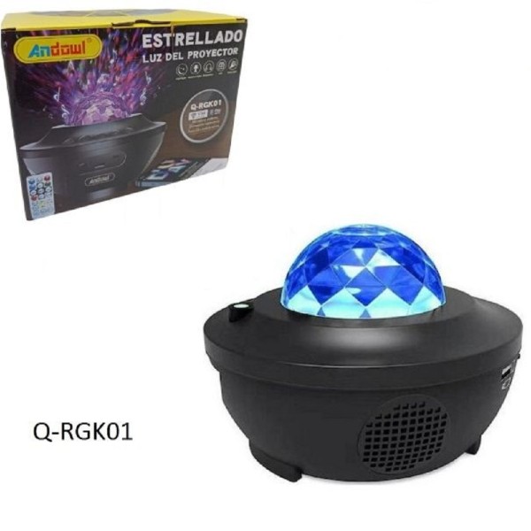 1-1-1.jpg Lampada Proiettore Di Stelle Con Cassa Bluetooth LED