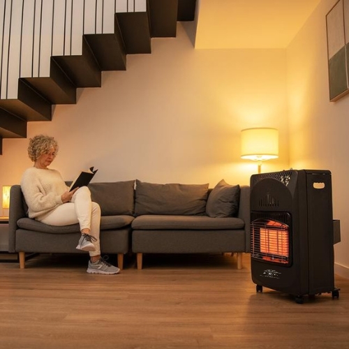 15112025STUFA-SITO-4.jpg Stufa a Gas GPL 4200W Richiudibile Ventilata a Infrarossi 4 Ruote AMC