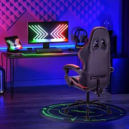 28120252812025SEDIA.jpg Sedia Gaming Reclinabile Girevole Ergonomica con Braccioli - AMC