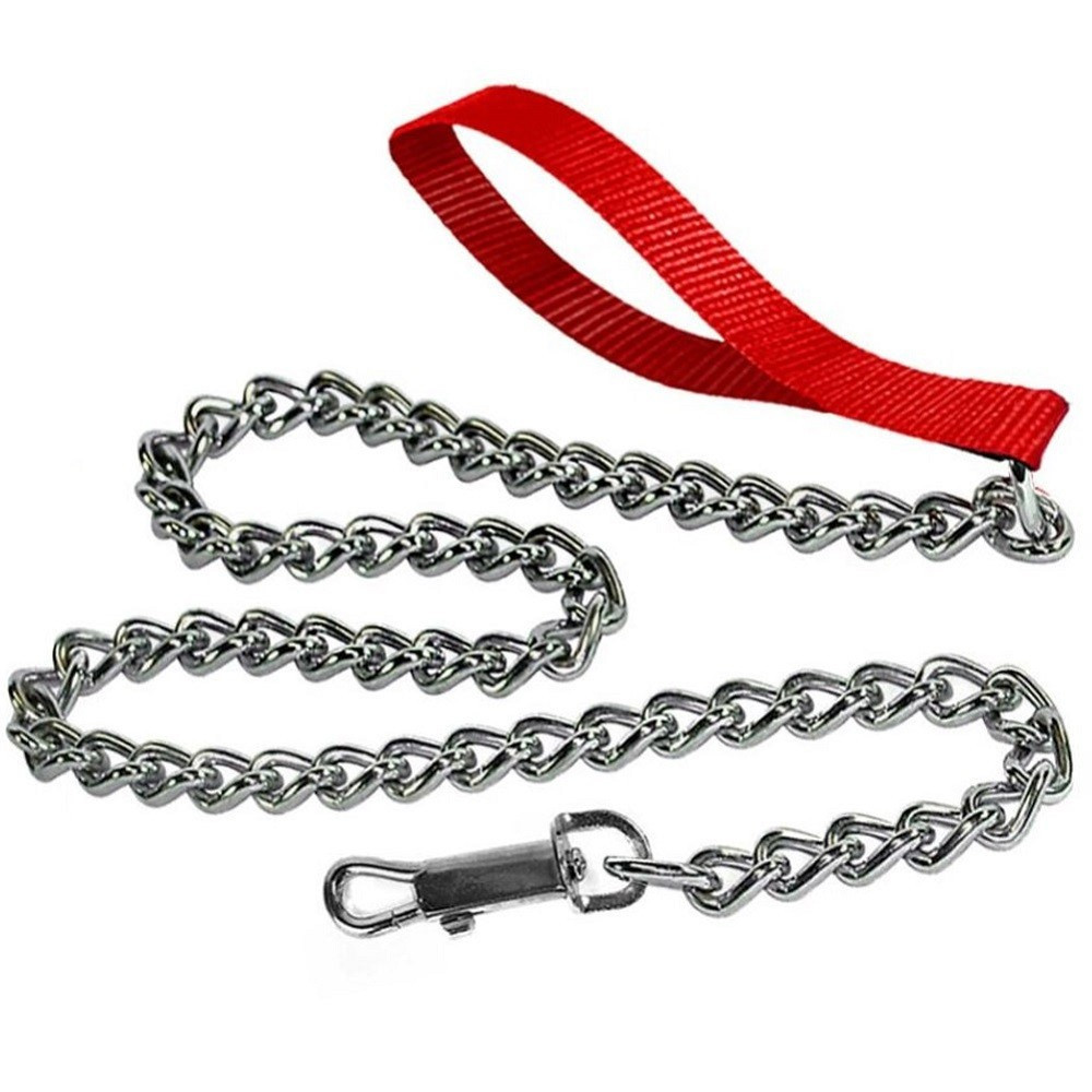 catena-per-cane-guinzaglio-cani-120x1x15cm-con-gancio-acciaio-e-maniglia-nylon.jpg Catena Guinzaglio Per Cani 120 Cm Con Gancio Acciaio
