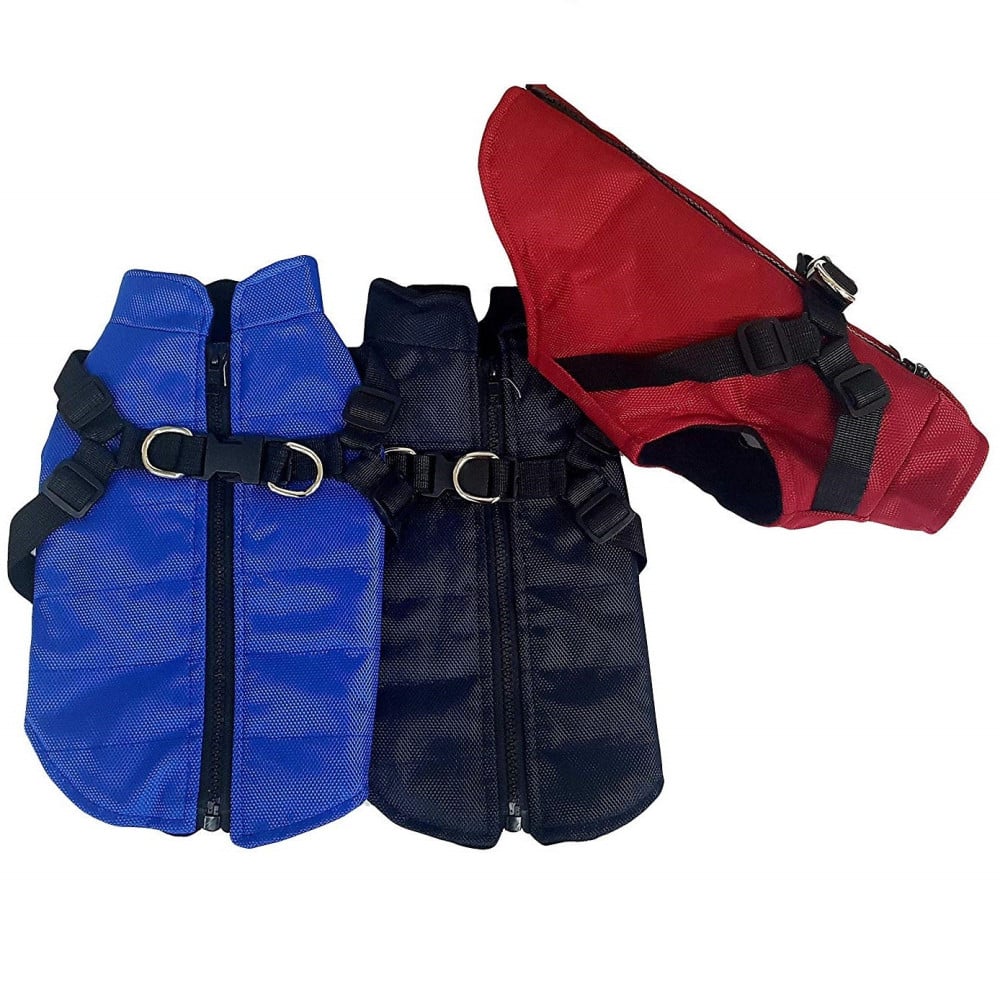 giubbotto-gilet-vestiti-cane-taglia-s-con-pettorina-incorporata-inverno-animale.jpg Giubbotto Cane Invernale Impermeabile Taglia S Con Pettorina